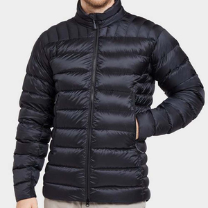 2026 Custom Men's Nylon Puffer Jacket <b>Waterproof</b> Winter Hooded <b>Coat</b> with down Feel <b>Warm</b> Formal Style Men's Puffer Jacket - Product Image 5