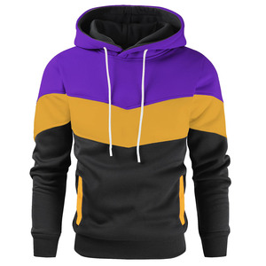 Sudadera con Capucha Casual de Manga Larga para Hombre OEM, 50% Algodón, 50% Poliéster, Secado Rápido, Transpirable, Venta al Por Mayor, Color Negro - Product Image 5