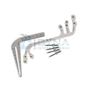 Kit d'instruments de localisation pour guide de perçage chirurgical d'implants dentaires de haute qualité, règle de mesure dentaire, jauge à broches, instruments certifiés CE - Product Image 2