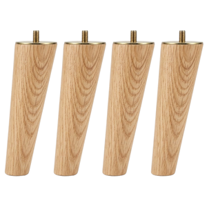 High <b>End</b> Hardwood Furniture Legs Strong Solid Wood Sofa Support for Residential Commercial and Hospitality Interiors - Product Image 1