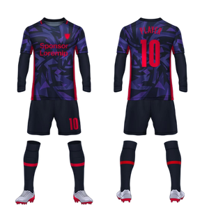 Maillots de football personnalisés en polyester recyclé écologique, vente en gros, fabricant de vêtements de sport durables pour équipes de football en Europe - Product Image 6