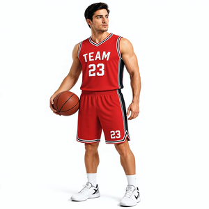Basketball Team Wear Uniform Set Custom Design Sports Jersey and <b>Shorts</b>, OEM Basketball Apparel Supplier - Product Image 1