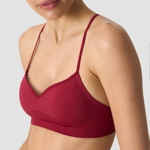 Nouveau design de vêtements d'été pour femmes : soutien-gorge de yoga à bretelles croisées dans le dos, col en V profond, coussinets amovibles, athlétique, sans coutures, pour activités de plein air - Product Image 4
