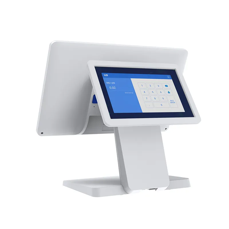 Máquina registradora sistema POS con software almacén sistema de código de barras control de inventario caja registradora nueva máquina pos