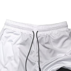 <b>Mens</b> 2-in-1 Athletic <b>Shorts</b> with Black <b>Compression</b> Liner - Thickened Drawstring Waist Gym Running <b>Shorts</b> - Product Image 6