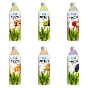 Vente en gros de jus d'aloe vera original en bouteille PET de 500 ml, faible en gras, 100% pur, aromatisé à l'ananas, au fruit de la passion, à la mangue et à la noix de coco, 10b - Product Image 3