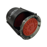 Prix usine 40MM cercle auto-encreur timbre logo personnalisé timbre bureau Sellos avec capuchon