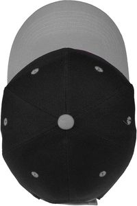 Unisex 6-Panel Baseball <b>Cap</b> Solid Color Contrast Brim Adjustable Fit Twill Fabric Casual Style Adult Hat - Product Image 4