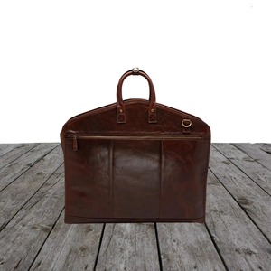 Bolsa de Viaje para Trajes de Cuero Genuino, Hecha a Mano, Resistente, Estilo Casual y Simple, Venta al Por Mayor - Product Image 2
