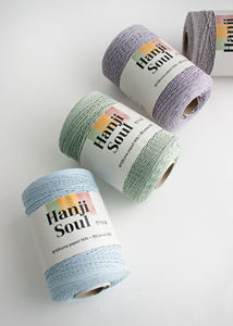 YARNA Hanji Soul (200g) para Tejedores, Hilo de Papel de Fibra Natural Premium, Fibra Cultural, Alegre, Versátil, Lavable, para Manualidades - Product Image 5