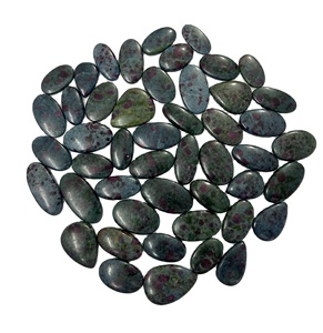 Cabujones de cianita de rubí Natural de grado AAA + hechos a mano, piedras preciosas personalizadas, calidad increíble certificada por terceros - Product Image 1