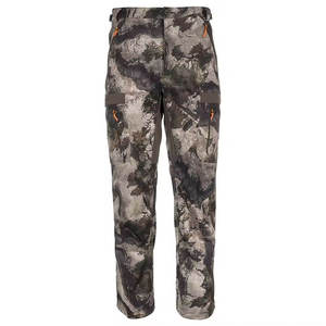 Pantalon cargo pour homme grande taille, multi-poches, résistant à l'usure, imperméable, pour la pêche, la chasse, l'hiver - Product Image 1