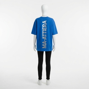 <b>Mens</b> <b>Blue</b> Oversized T Shirt Apparel T Shirt For <b>Men</b> <b>Mens</b> T Shirts Shirts For <b>Men</b> Hot Supplier Wholesale Low Price Shirt - Product Image 3