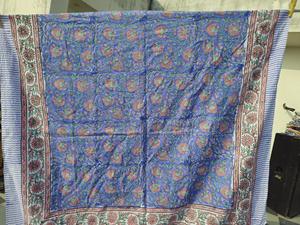 Pareo Floral Boho con Estampado a Mano, Pareo de Playa, Cubrebaño Boho, Pareo de Algodón Ligero para Verano, Ropa de Playa - Product Image 6