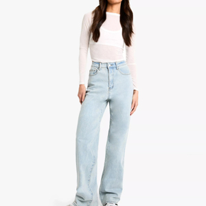 Jeans streetwear de qualité supérieure à prix abordable, pantalons amples pour femmes, style hip hop, vêtements de sport, pantalons surdimensionnés - Product Image 3