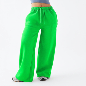 Pantalones Jogger de Algodón para Hombre, Estilo Hip Hop, Pierna Ancha, Transpirables, con Cordón Elástico, Casuales, Azules, Lisos, de Felpa Mediana, Tejido de Punto - Product Image 5