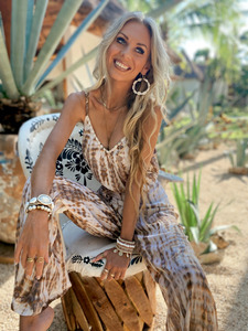 Mono vintage con tirantes finos, diseño de moda 2023 para mujer, 100% algodón, largo completo, ecológico, transpirable, de secado rápido - Product Image 5