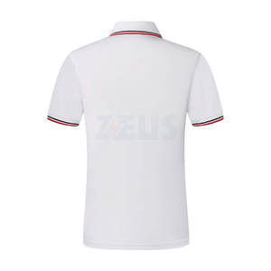 Chemises polo pour hommes confortables, à séchage rapide et respirantes, 100% coton, prix de gros, fabriquées par Zeus International - Product Image 2