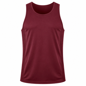 Débardeur de course personnalisable 100 % polyester à séchage rapide pour hommes et femmes – Idéal marathon et course à pied – Vêtements pour hommes et femmes - Product Image 4