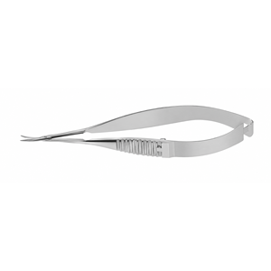 Ciseaux de Capsulotomie Vannas à Pointes Aiguisées, Instrument Microchirurgical Ophtalmique de Précision en Acier Inoxydable pour Chirurgie Oculaire, CE ISO - Product Image 2
