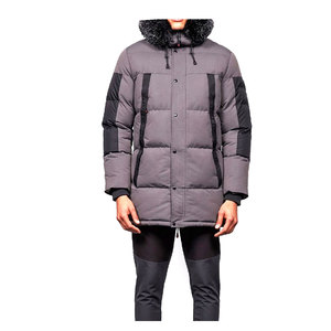 Parka d'hiver pour homme très vendue, veste chaude en duvet avec capuche amovible, réversible et disponible en grandes tailles - Product Image 2