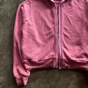 Sweat-shirts à capuche pour hommes personnalisés très demandés, 100 % coton de haute qualité, zippés, triple couche, en coton épais pour l'hiver - Product Image 5