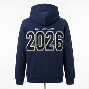 เสื้อฮู้ดดี้ผ้าฝ้าย 100% แบรนด์ส่วนตัว ปักลายเชนิลล์ตามสั่ง ชุดกีฬาโรงเรียน ชุดวาร์ซิตี้โรงเรียนมัธยม ผู้ผลิตเสื้อฮู้ดดี้ขายส่ง - Product Image 3