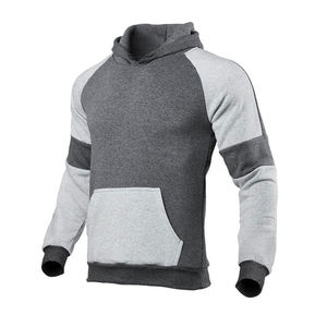 Customized Logo Men's Solid <b>Plus</b> <b>Size</b> <b>Jogger</b> <b>Set</b> High Quality Fleece Sweatshirt Sweatsuit Hoodie Wholesale for Winter Season - Product Image 2