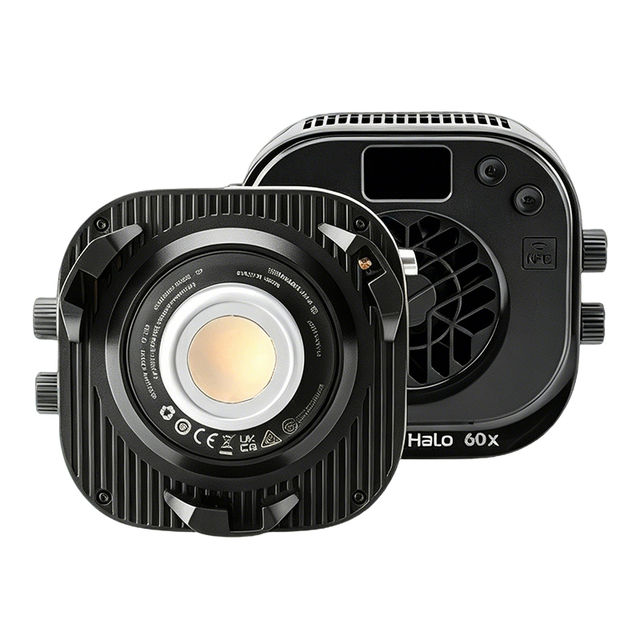 Wholesale for Halo 60x Bi-Color Aluminium Alloy Ring Light 60W CRI96 TLCI97 AC Powered AI Scene Recognition DMX for APP