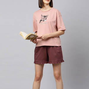 Ensemble de shorts d'été pour femmes, tendance, léger, style streetwear, en coton, meilleure achat, ensemble de shorts d'été pour femmes de qualité supérieure - Product Image 5