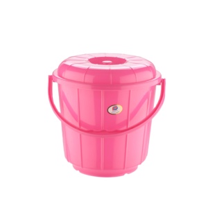 Household Portable <b>Plastic</b> Large Storage <b>Bucket</b> of Water With Lid Available in Bulk Quantity 3 Liters - Product Image 3