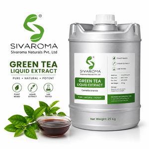 Large Scale Green Tea Liquid Extract Supply for Manufacturing Units, Skincare Brands and Beverage Industry Applications - Product Image 1