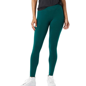 Leggings athlétiques pour femmes sur mesure OEM ODM, taille haute, respirants, antibactériens, longueur cheville, en Spandex/Nylon - Product Image 1