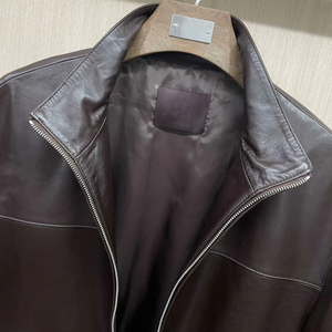 Wholesale Custom Winter Genuine Men's Leather <b>Jacket</b> Hot Supplier Streetwear Clothes Bomber Leather <b>Jackets</b> for men - Product Image 6