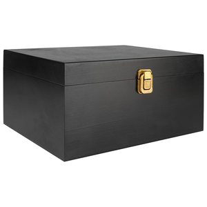Wooden Keepsake Box with Hinged Lid Handcrafted Decorative Storage Box for Jewelry <b>Memory</b> <b>Gifts</b> Home Decor - Product Image 5