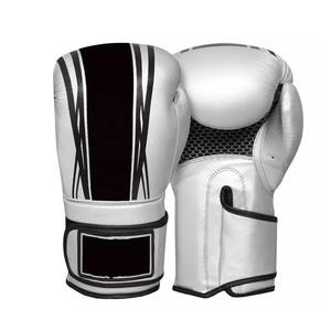 Gants de boxe en gros avec logo personnalisé, en cuir PU, pour entraînement et sparring, pour hommes et femmes, fabricant OEM, gants de boxe avec logo personnalisé - Product Image 5