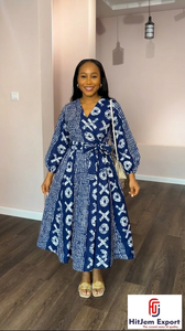 Tissu en coton imprimé africain vibrant style Ankara pour la confection de robes, l'artisanat et la mode traditionnelle textile du Cameroun - Product Image 4