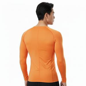Rashguard pour homme de haute qualité, tissu durable, coupe confortable, séchage rapide, respirant, protection UV, rashguard performant pour homme - Product Image 5