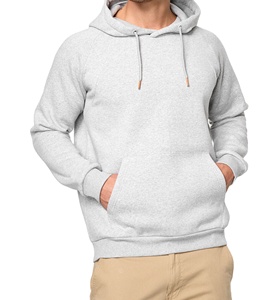 Top Trending Men's Puff Printed 100% Cotton Fleece Hip Hop Hoodies for Casual Winter Wear Solid Pattern New Online Selling - Product Image 5