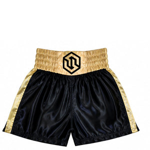Customizable Breathable <b>Polyester</b> <b>Shorts</b> for Kickboxing and Muay Thai with Elastic Waist and Medium Fit - Product Image 3