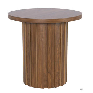 Luxury Wooden Living Room Drink Table <b>Small</b> Side Table for Living Room or Bedroom Round Coffee Table - Product Image 4