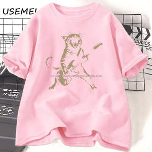 Camiseta ajustada corta en blanco de algodón/bambú/fibra 100% personalizada al por mayor, camiseta de marca con logotipo informal liso para hombre - Product Image 2