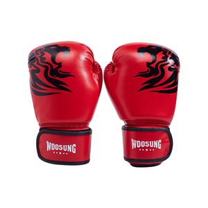Gants de boxe pour adultes en cuir de haute qualité avec logo personnalisé, anti-transpiration, pour l'entraînement et la protection en compétition - Product Image 1