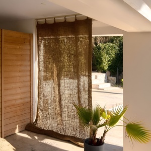 Coco coir sliding curtain outdoor <b>sun</b> <b>shade</b> curtains top quality coconut netting sunshade rolls - Product Image 5