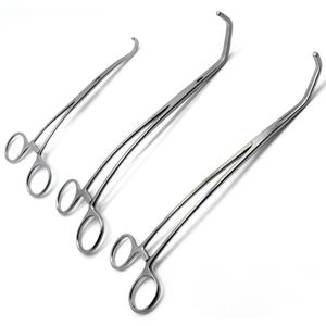 Pinces vasculaires Satinsky DeBakey, pince chirurgicale, instruments vasculaires atraumatiques, acier inoxydable, vétérinaire, OEM, certifié CE - Product Image 1