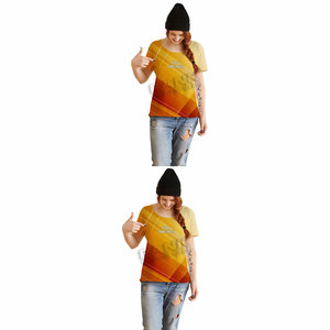 T-shirts pour femmes sur mesure, vente chaude, matériau durable, t-shirts pour femmes de qualité supérieure - Product Image 5