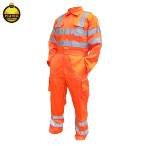 Combinaison de travail de sécurité de nouvelle conception, combinaison de travail réfléchissante, uniforme de protection pour le travail - Product Image 4