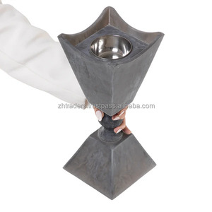 Quemador de Incienso de Madera Maciza Premium y Resina Epoxi Artística, Soporte de Lujo para Oud Árabe para Ramadán, Eid y Majlis, Fragancia para el Hogar - Product Image 2