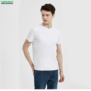 ไนมัตเสื้อยืดผ้าฝ้ายสีดำสำหรับผู้ชายพิมพ์ลายลำลองคอกลมแขนสั้นผ้าเจอร์ซีย์ทรงพอดีตัว - Product Image 3