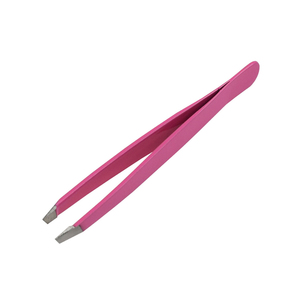 Pinzas para Cejas con Grabado de Logotipo de Marca Personalizada, Punta Inclinada, Herramienta de Acero Inoxidable, Color Único, Fabricante Mayorista - Product Image 5